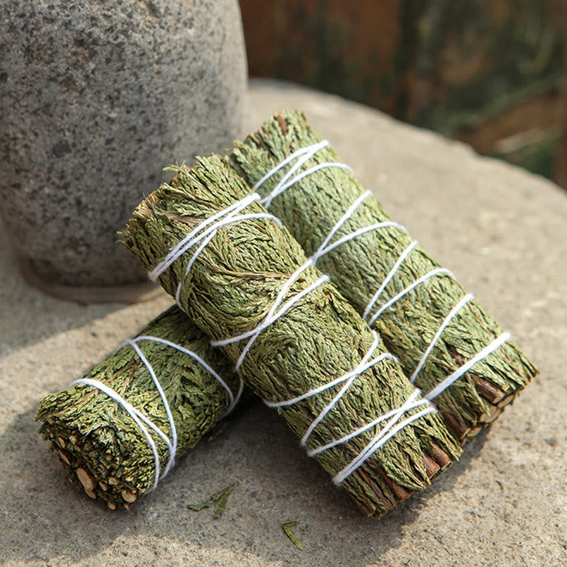 Nimara Ritual Cedar Smudge Stick for Home Cleansing Incense Meditation and Rituals Cedar Sticks Incense Wands