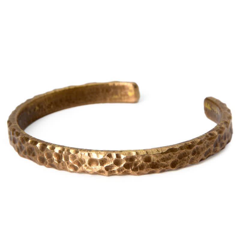Nimara Ritual Simple Design Copper Wealth Cuff Bracelet