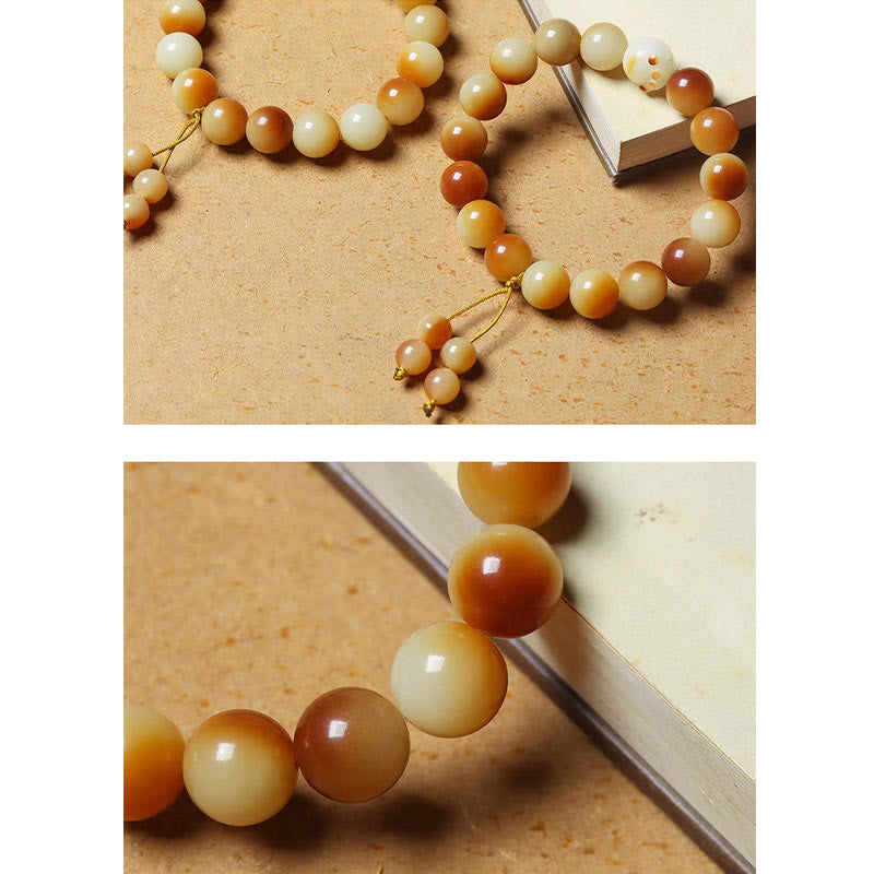 Nimara Ritual Natural Bodhi Seed Lovely Paw Claw Peace Wisdom Bracelet