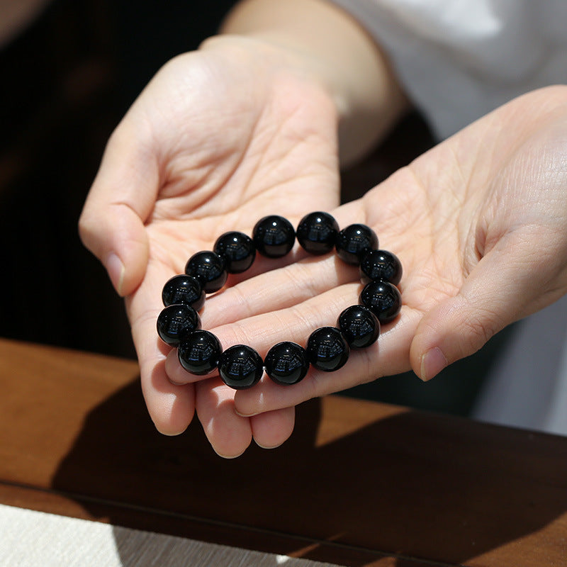 Nimara Ritual Natural Black Onyx Fortune Bracelet