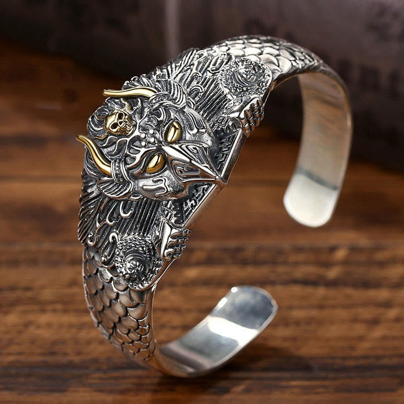 Nimara Ritual Tibetan Garuda Bird Wisdom Protection Bracelet Bangle