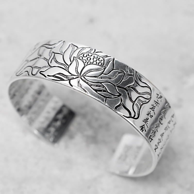 Nimara Ritual Tibetan Lotus White Copper Luck Bracelet