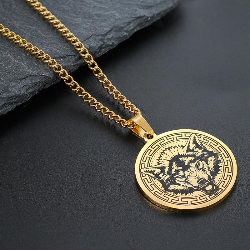 Nimara Ritual Animal Titanium Steel Chain Necklace Protection Pendant