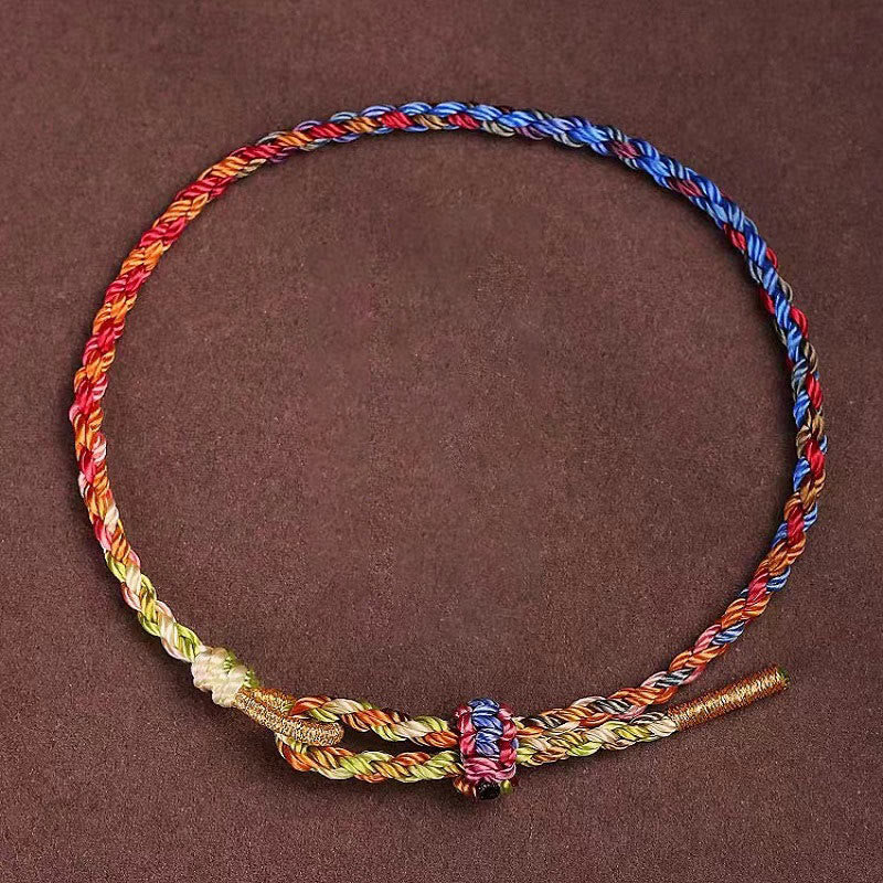 Nimara Ritual Handcrafted Luck Colorful Rope Child Adult Bracelet