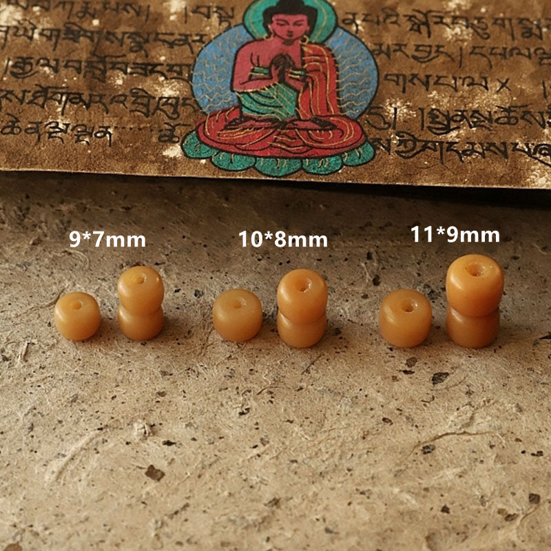 Nimara Ritual Tibet 108 Mala Beads Bodhi Seed Bagua Vajra Wealth Bracelet
