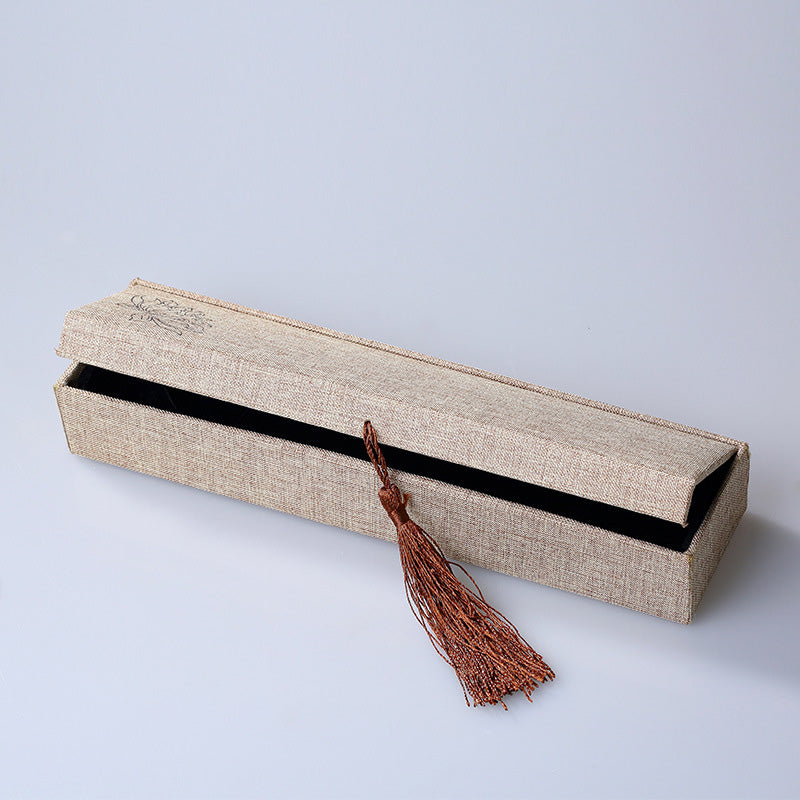 Nimara Ritual Lotus Pattern Jewelry Storage Box Gift Box Tassels