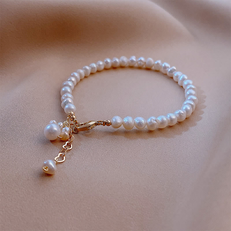 Nimara Ritual Pearl Cat Paw Healing Chain Bracelet
