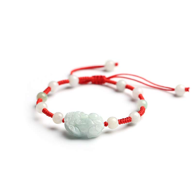 Nimara Ritual Natural Jade PiXiu Luck Bracelet