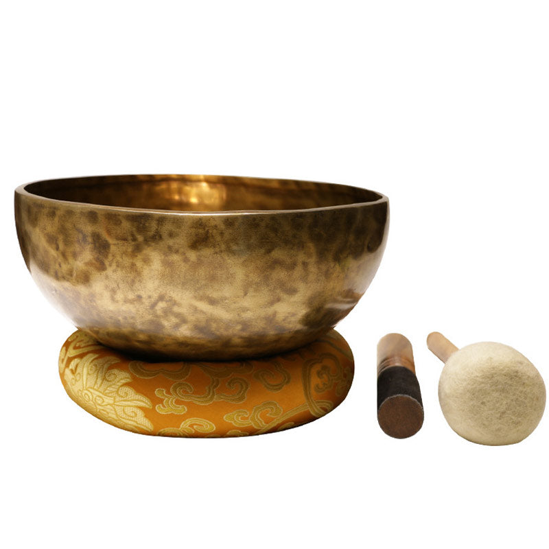 Nimara Ritual Tibetan Sound Bowl Handcrafted for Healing and Meditation Positive Energy Singing Bowl Set