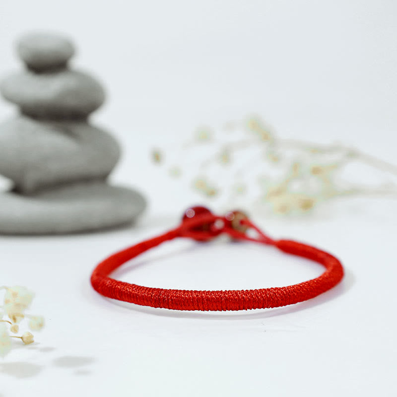 Nimara Ritual FengShui Lucky Red String Ceramic Bracelet