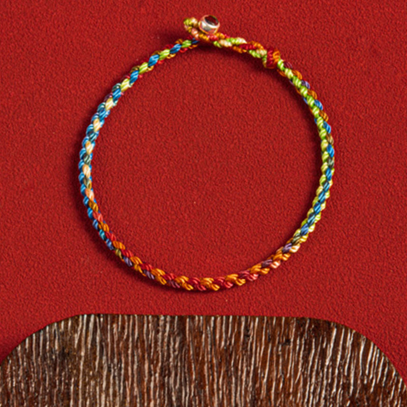 Nimara Ritual "May you be blessed with peace and safety in all four seasons" Lucky Multicolored Bracelet