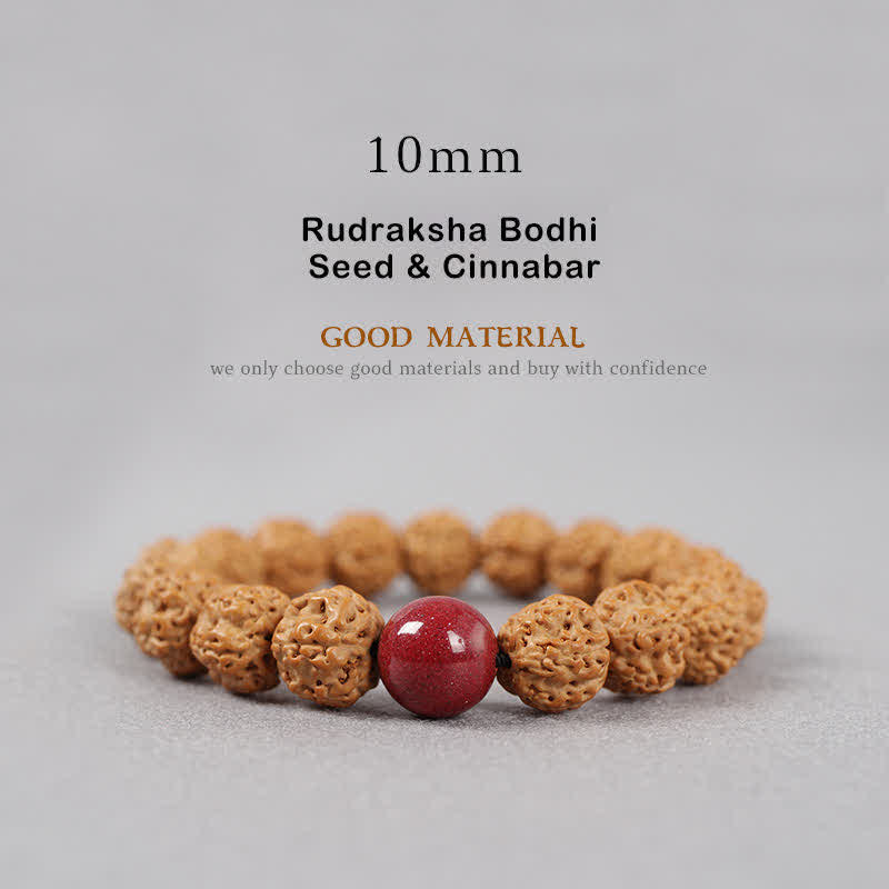 Nimara Ritual Tibet Rudraksha Bodhi Seed Dzi Bead Amber Turquoise Wealth Bracelet