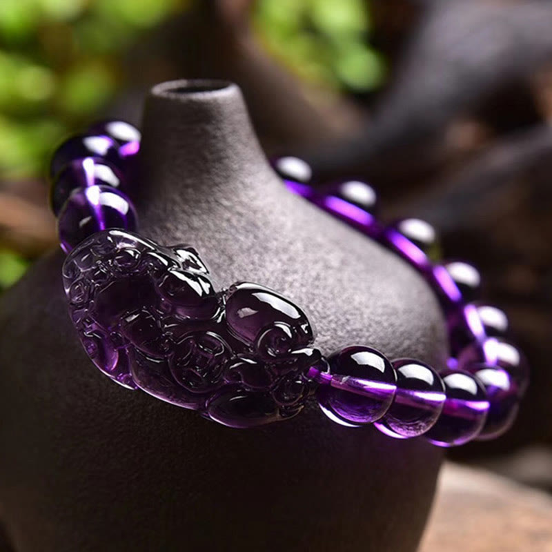 Nimara Ritual Feng Shui Amethyst Fortune Wealth Bracelet