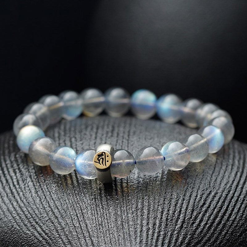 Nimara Ritual 12 Chinese Zodiac Moonstone Calm Love Bracelet