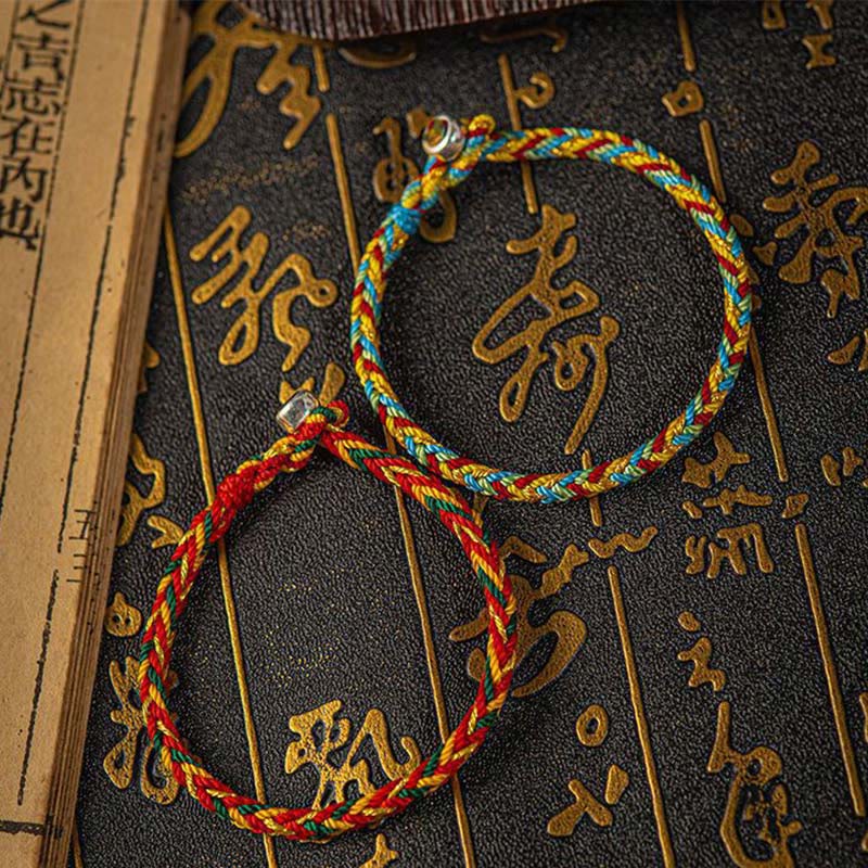 Nimara Ritual "May you be good fortune and success" Lucky Multicolored Bracelet