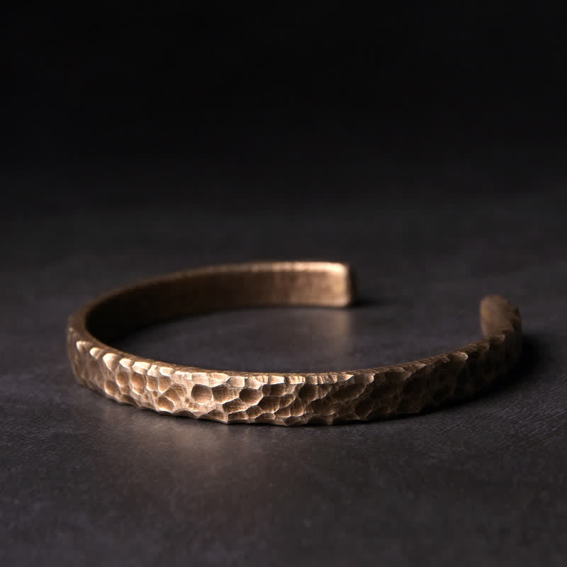 Nimara Ritual Simple Design Copper Wealth Cuff Bracelet