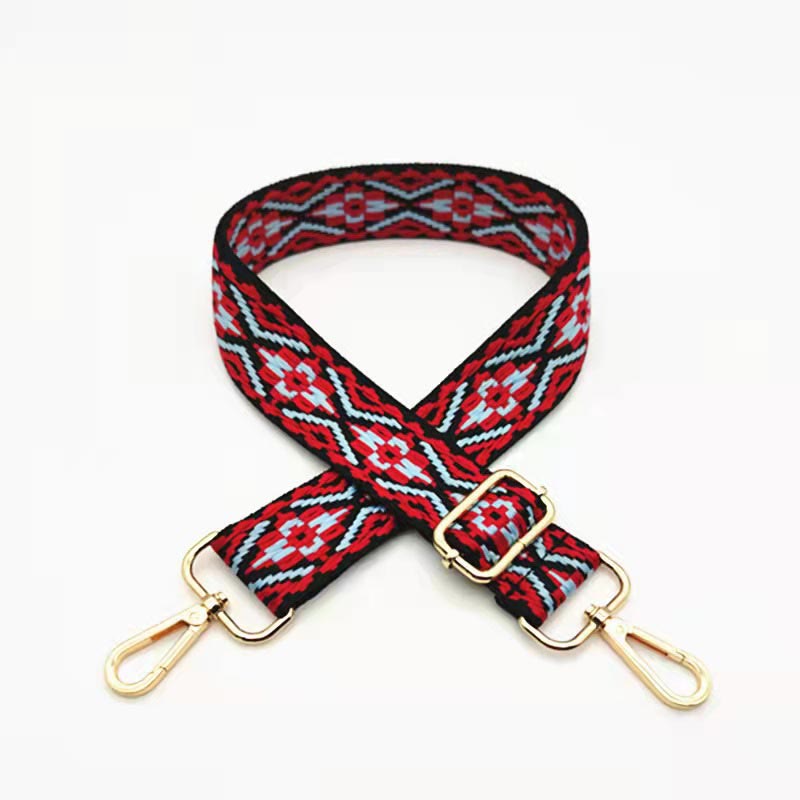 Nimara Ritual Multicolor Embroidered Shoulder Bag Straps