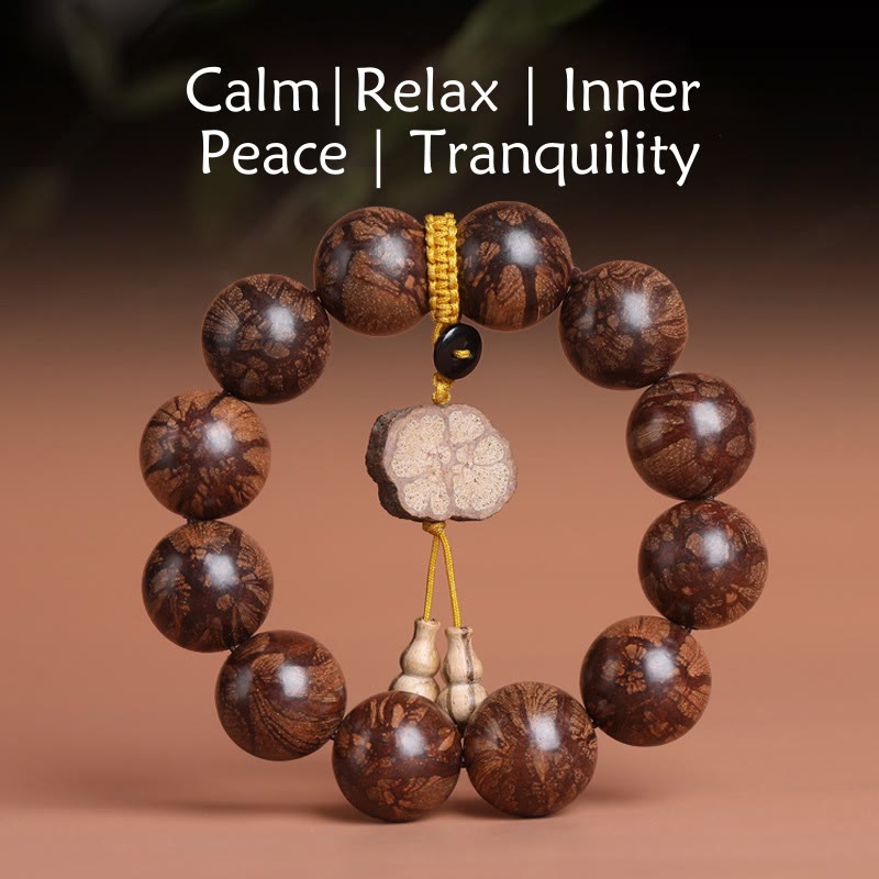 Nimara Ritual Plum Blossom Wood Inner Peace Bracelet