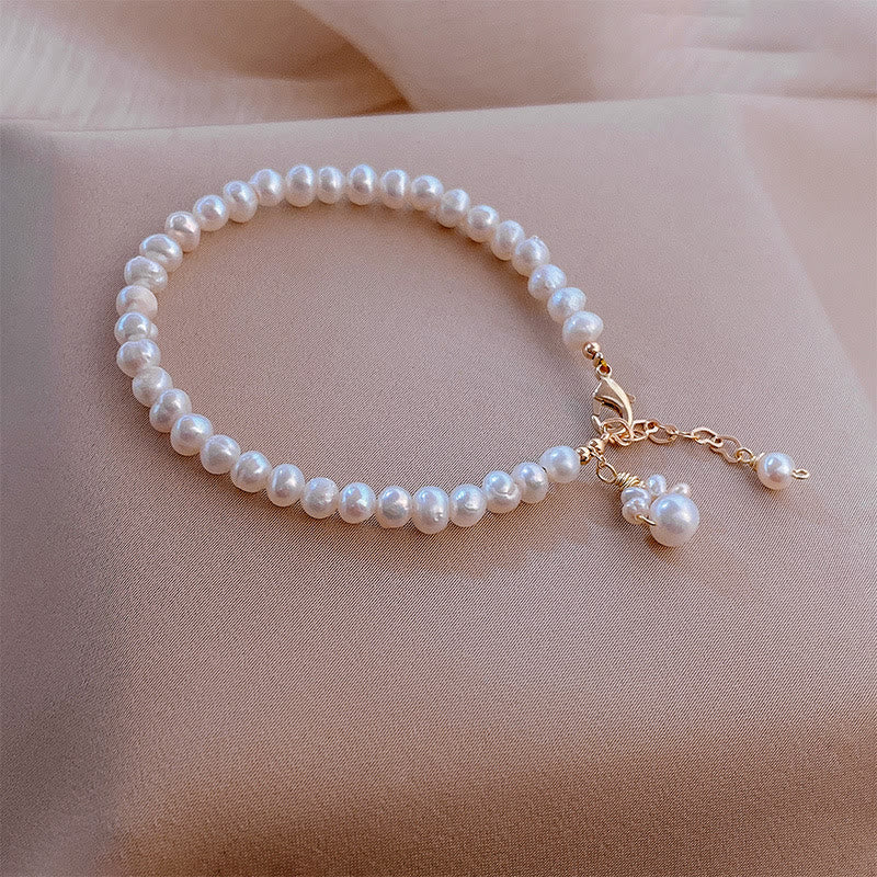 Nimara Ritual Pearl Cat Paw Healing Chain Bracelet