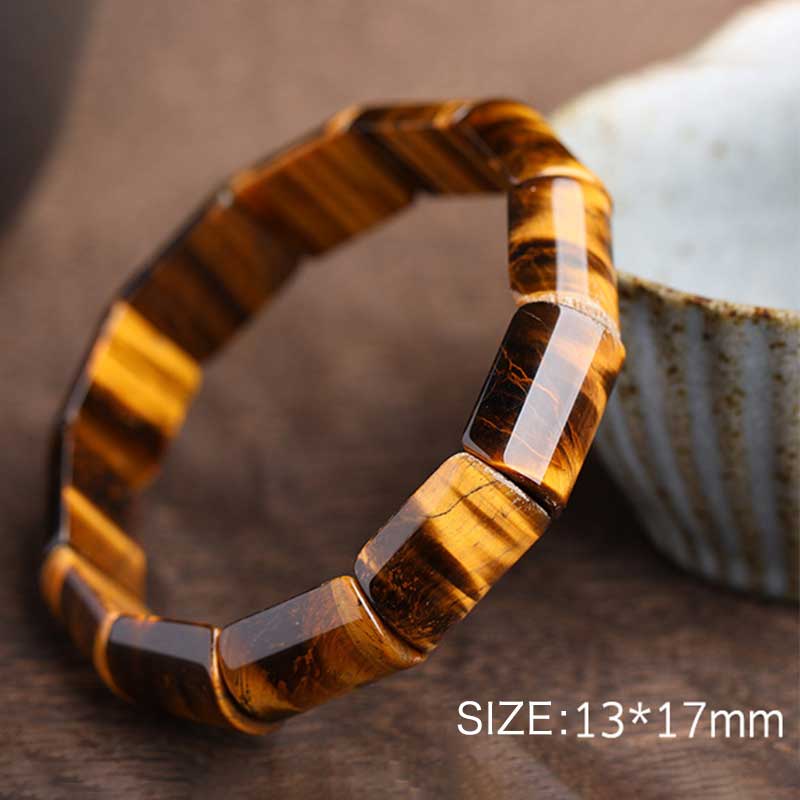 Nimara Ritual Natural Tiger Eye Strength Protection Bracelet