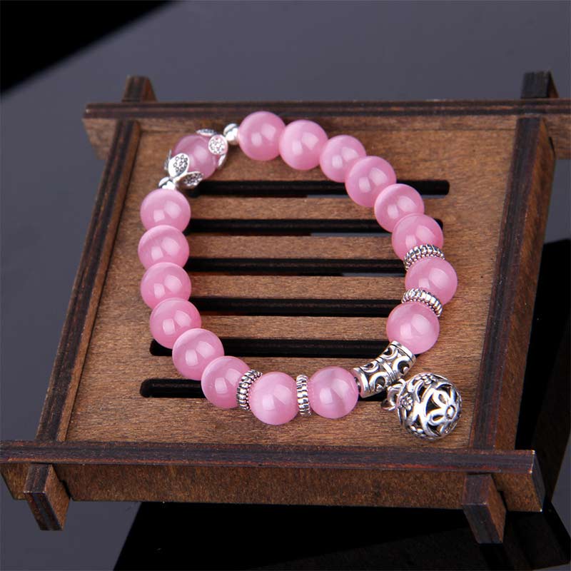 Nimara Ritual Tibetan Cat Eye Lucky Bracelet