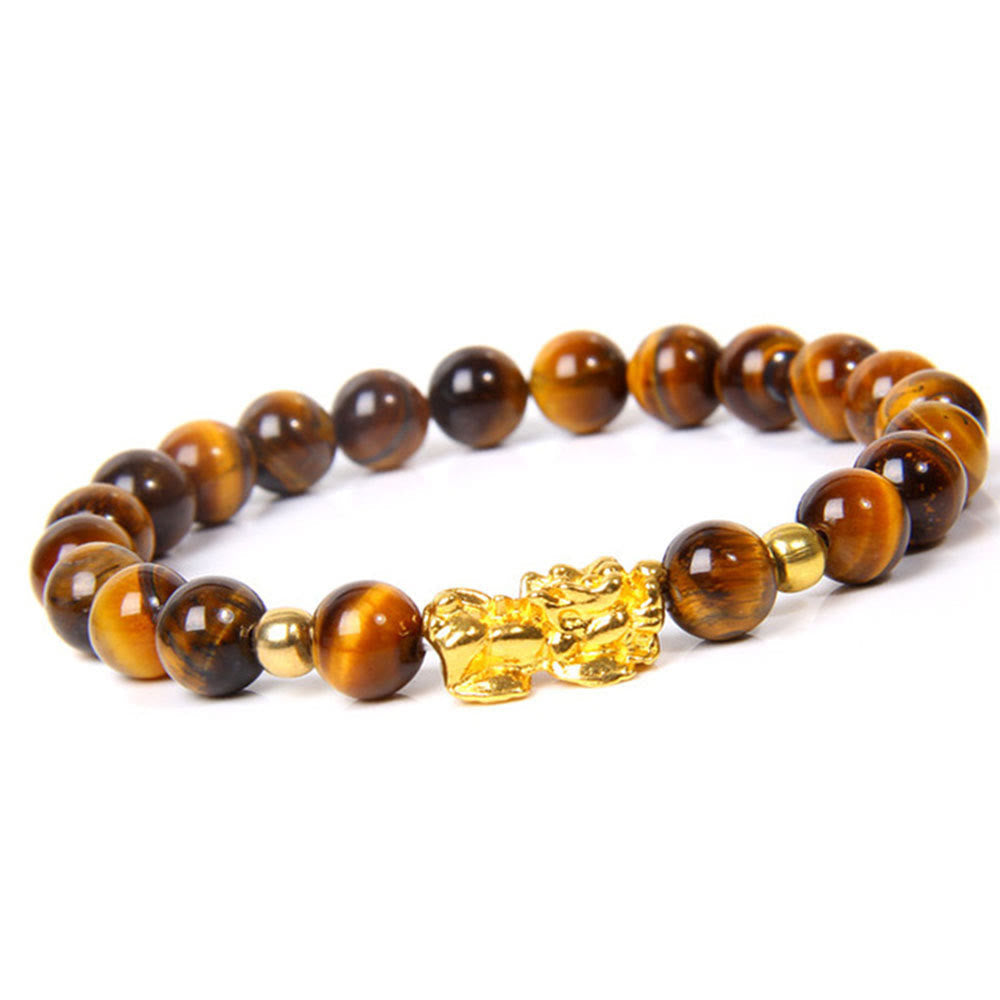 Nimara Ritual FengShui Lucky Pixiu Obsidian Wealth Bracelet