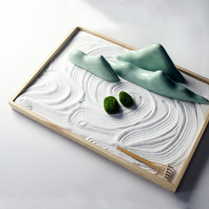 Nimara Ritual Rocks Landscape Meditation Enlightenment Zen Garden Decoration
