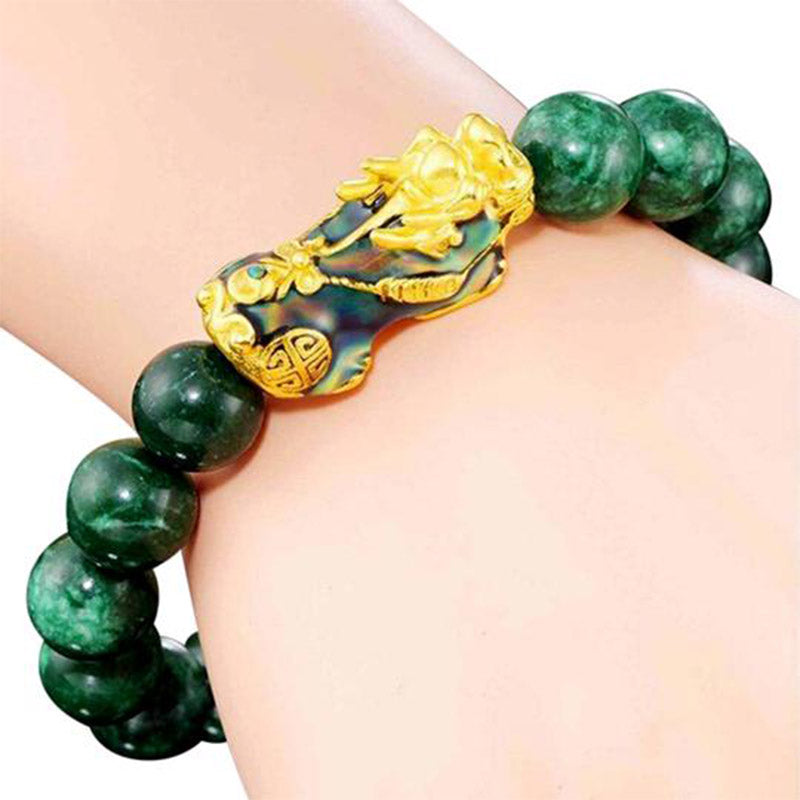 Nimara Ritual FengShui PiXiu Jade Protection Bracelet
