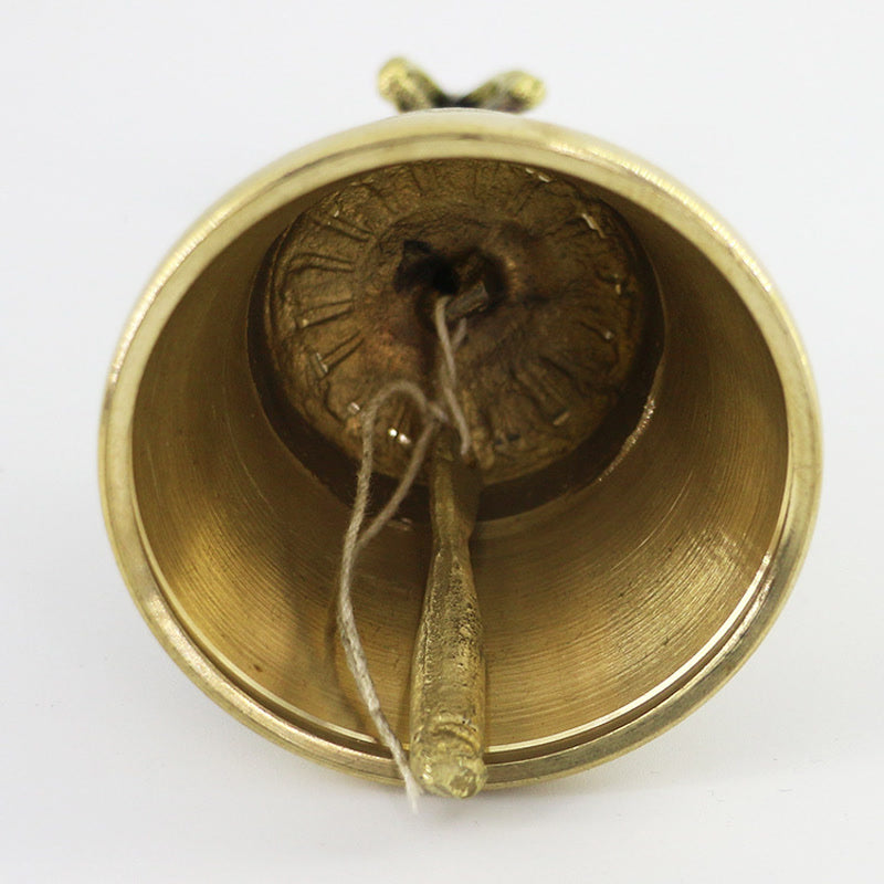 Nimara Ritual Tibetan Meditation Bell and Vajra Dorje Copper Balance Handmade Decoration Set