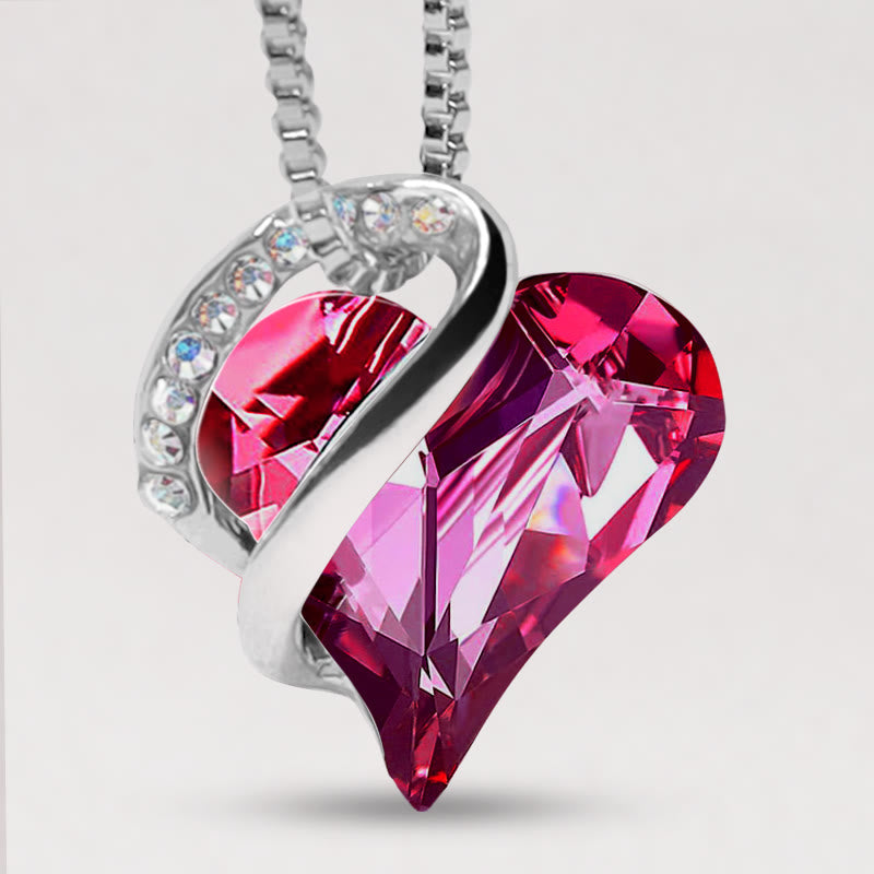 Nimara Ritual Love Heart Birthstone Healing Energy Necklace Pendant