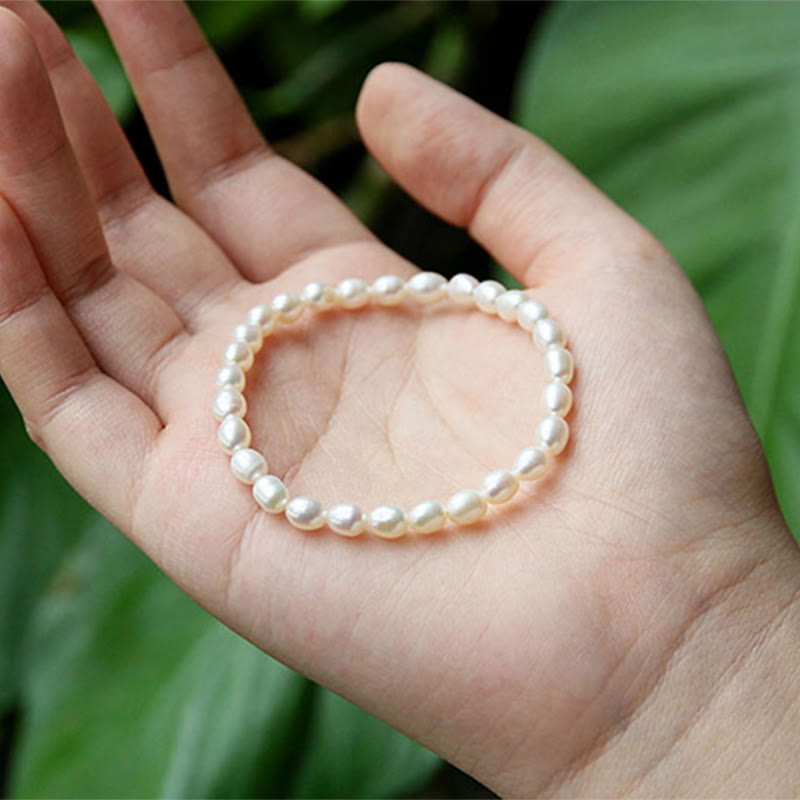 Nimara Ritual Natural Pearl Healing Beaded Bracelet