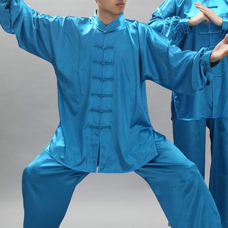 Nimara Ritual Simple Pattern Meditation Prayer Spiritual Zen Tai Chi Qigong Practice Unisex Clothing Set