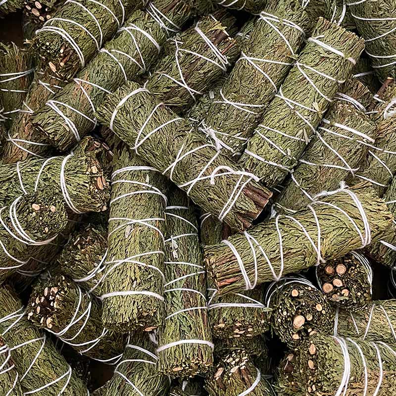 Nimara Ritual Cedar Smudge Stick for Home Cleansing Incense Meditation and Rituals Cedar Sticks Incense Wands