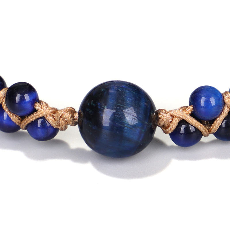 Nimara Ritual Divine Blue Tiger Eye Stone Protection Bracelet