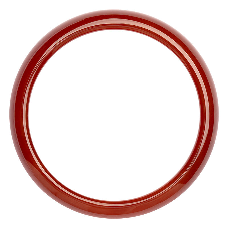 Nimara Ritual Natural Red Agate Confidence Bracelet Bangle