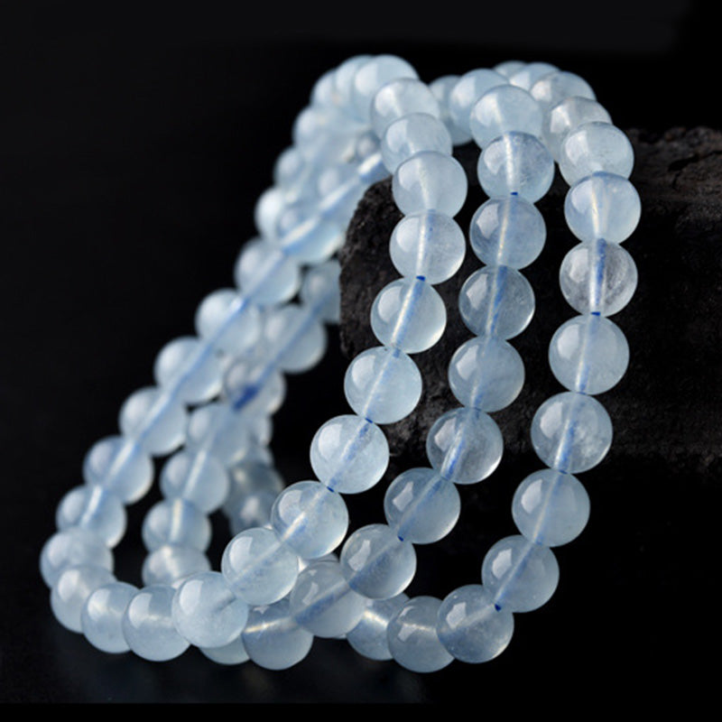 Nimara Ritual Natural Aquamarine Peace Healing Bracelet