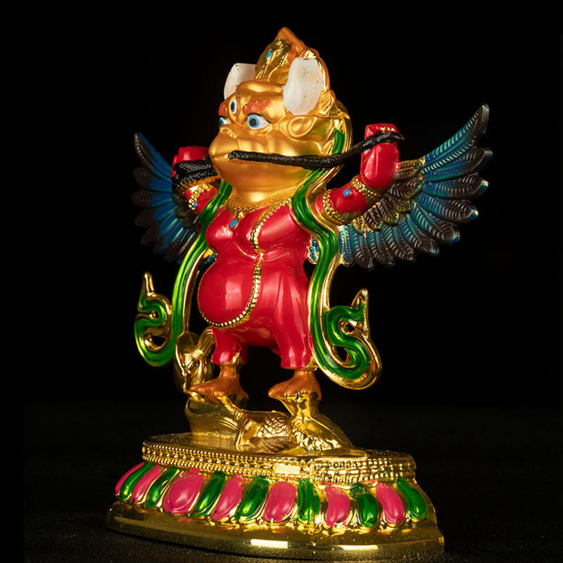 Nimara Ritual Tibet Garuda Bird Alloy Keep Evil Spirits Away Home Decoration