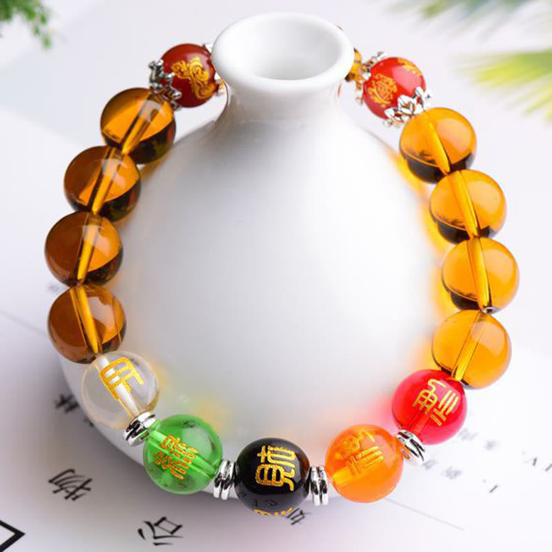 Nimara Ritual Natural Citrine Fortune Happiness Bracelet