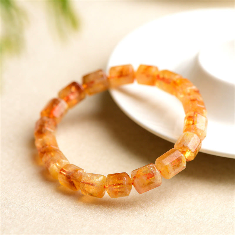 Nimara Ritual Natural Citrine Prosperity Protection Bracelet