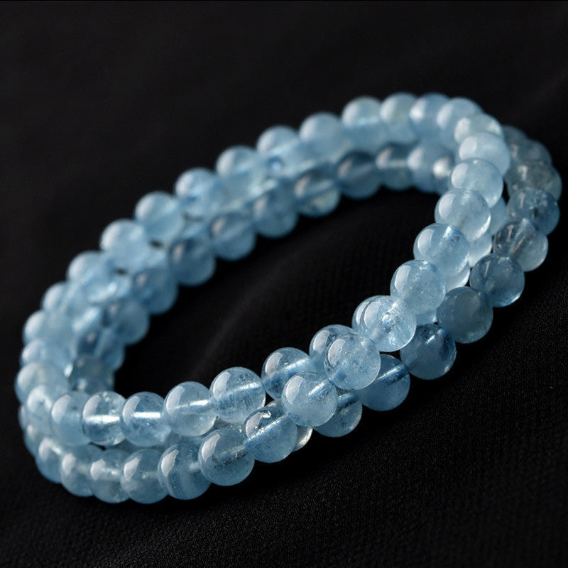 Nimara Ritual Natural Aquamarine Peace Healing Bracelet