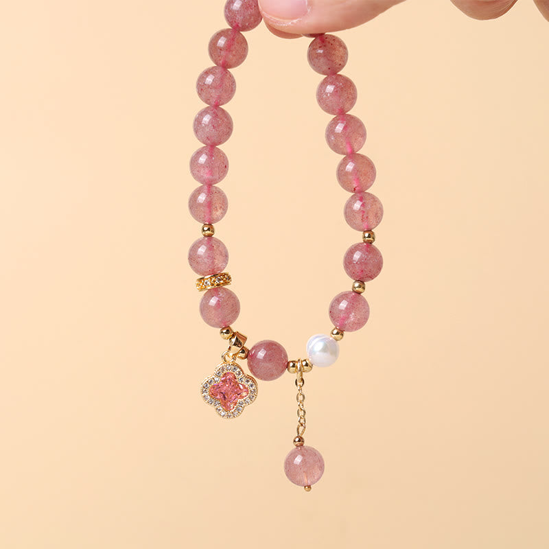 Nimara Ritual "Wishing Love and Sweet Blessings" Quartz Bracelet Includes Gift Message Card