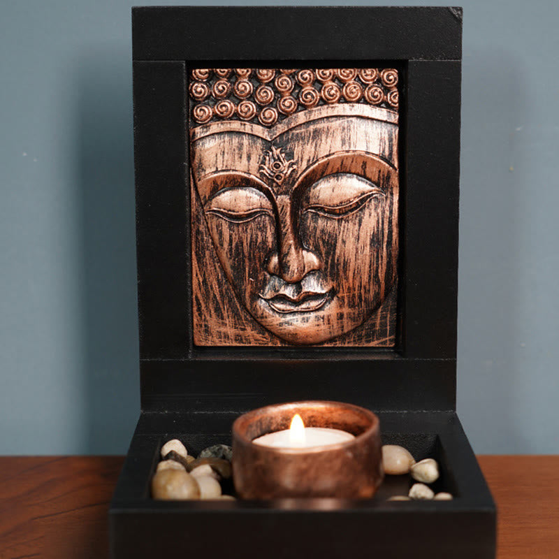 Nimara Ritual Buddha Compassion Serenity Home Prayer Altar Zen Decoration