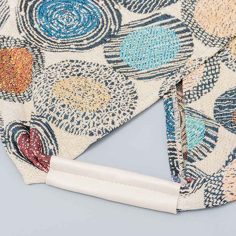 Nimara Ritual Geometry Tiger Flowers Leopard Stripes Print Underarm Triangle Shoulder Bag