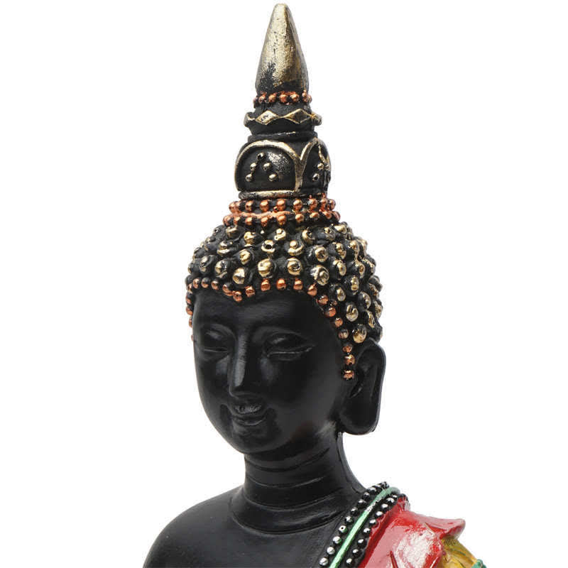 Nimara Ritual Thai Buddha Serenity Resin Statue Decoration