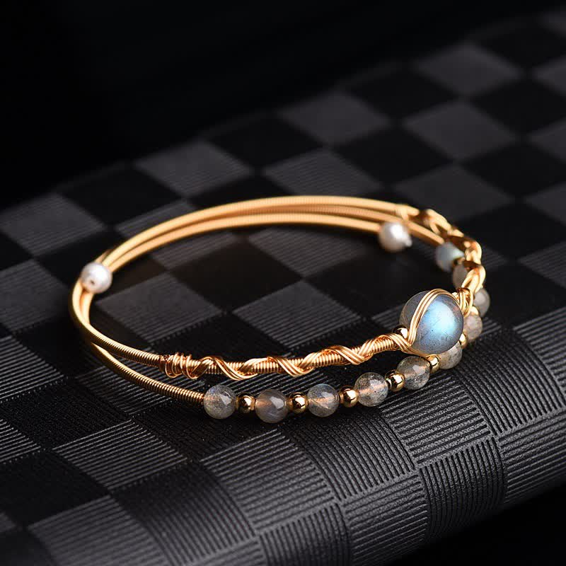 Nimara Ritual Moonstone Healing Love Bracelet Bangle
