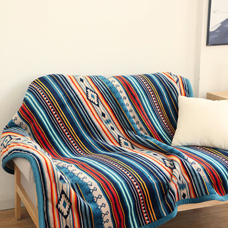 Nimara Ritual Geometric Warm Soft Bed Throw Blanket