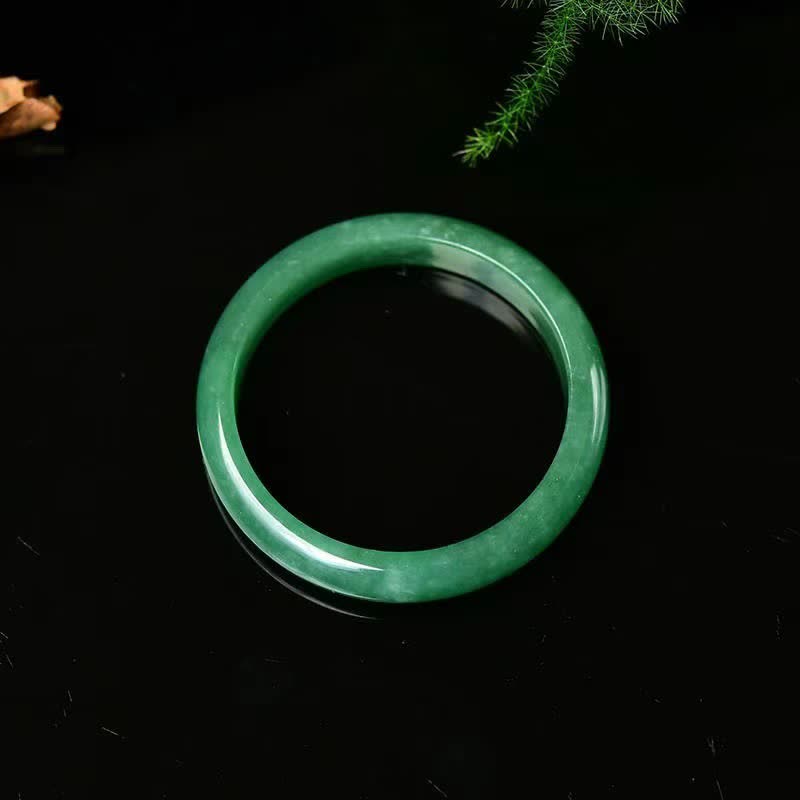 Nimara Ritual Quartzite Jade Healing Abundance Protection Bracelet Bangle