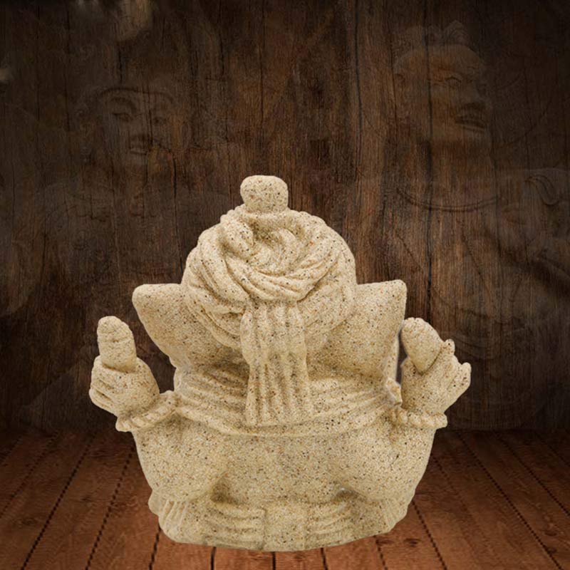 Nimara Ritual Ganesh Ganpati Elephant Statue Blessing Protection Home Decoration