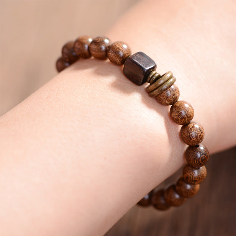 Nimara Ritual Phoebe Zhennan Wood Spirituality Bracelet
