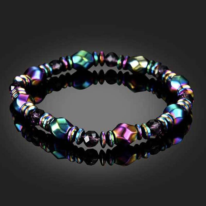 Nimara Ritual Rainbow Hematite Wellness Bracelet